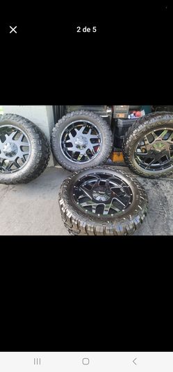 Wheel 20 6 Lugs 33x12.50r20 Allterrain  new universales