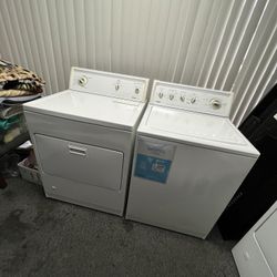 KENMORE LAUNDRY SET WASHER AND DRYER