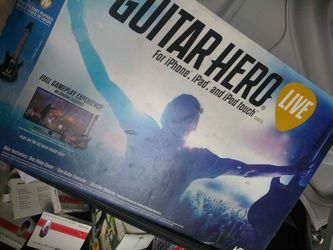 Comes with guitar and game