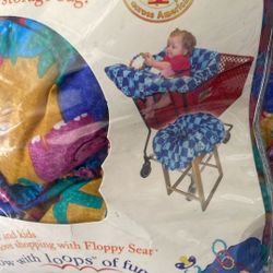 THE FLOPPY SEAT. SHOPPING CART SEAT COVER 
