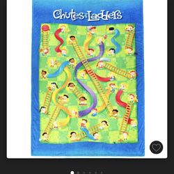 Chutes And Ladders Game Blanket