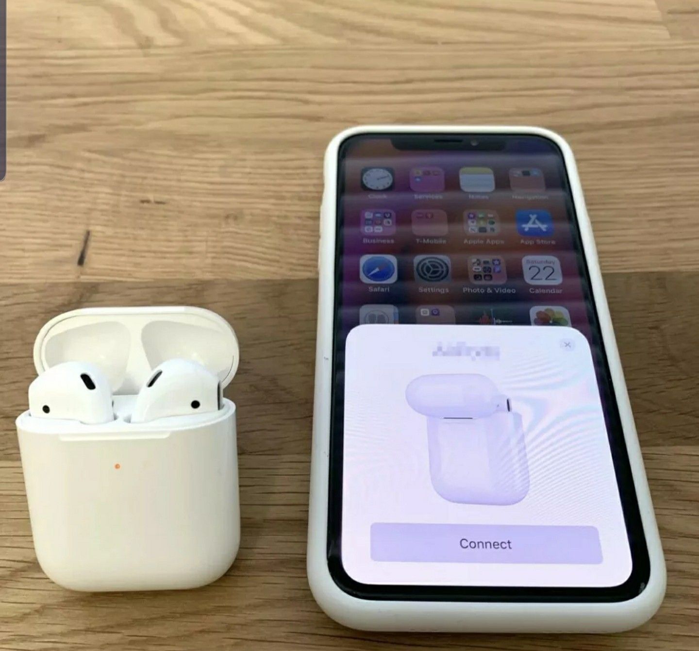 Knockies Wireless Charge Bluetooth Earbuds for iPhone iOS Pop