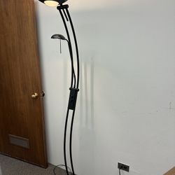 Tall black Floor Lamp 