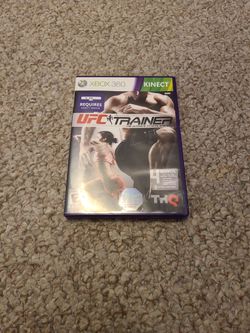 Xbox 360 UFC TRAINER Exercise Trainer Game Workout