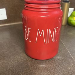 Rae Dunn Valentines Canister