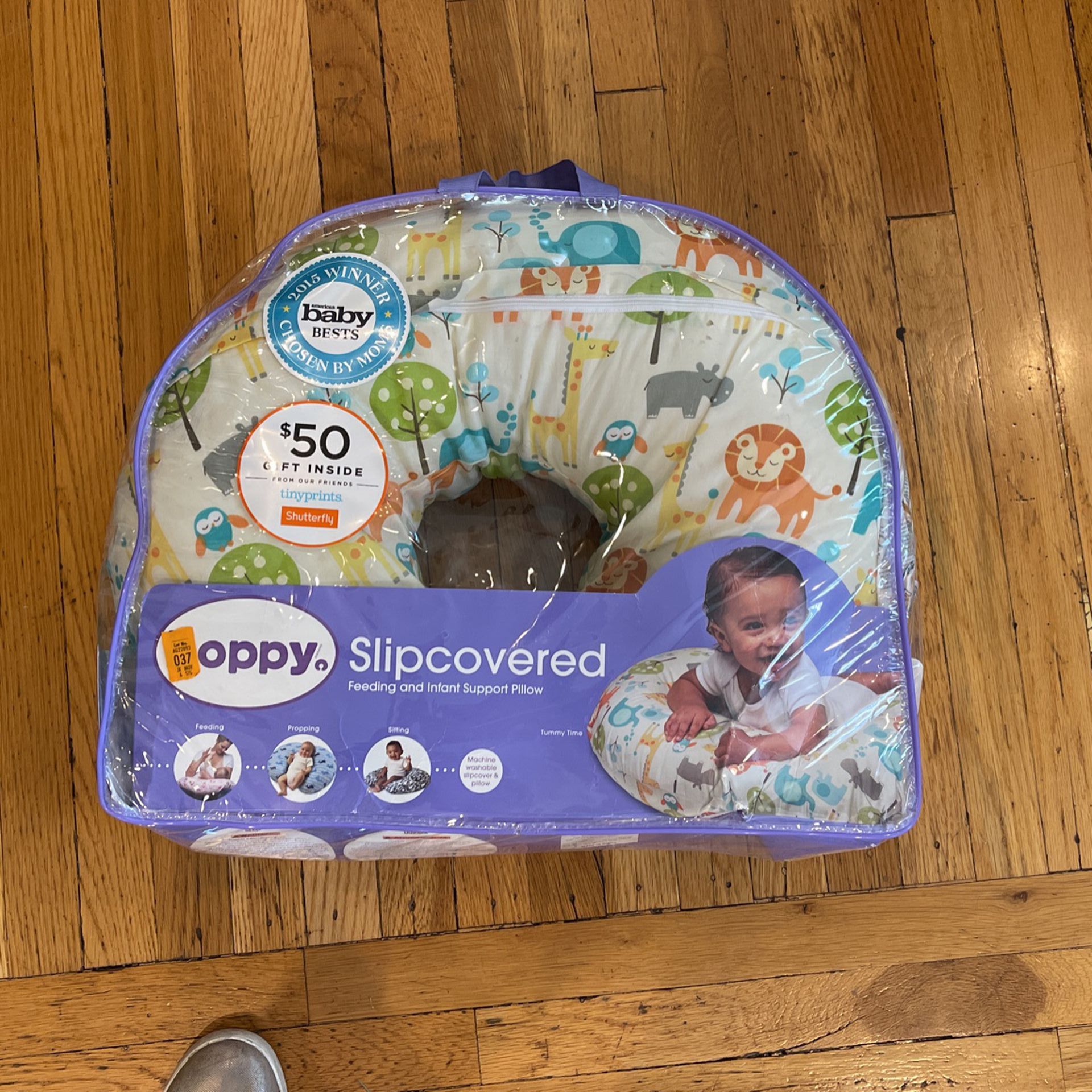 Baby Boppy pillow And Slip Cover