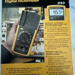 Fluke True-rms Remote Display Digital Multimeter 