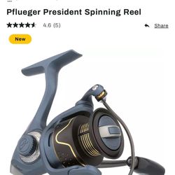 Pfluegar President Spinning Reel 