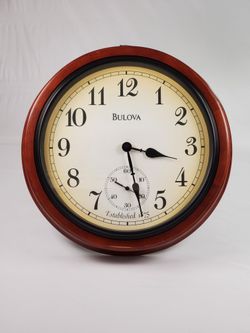 Large Bulova Clock