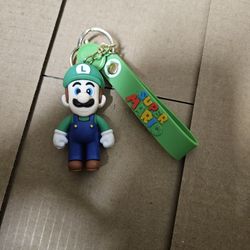 Super Mario: Luigi Keychain 