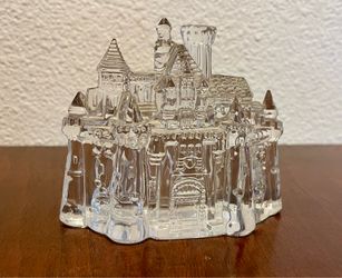 Disney Parks Crystal Collection Figurine Princess Cinderella Castle Don Winton