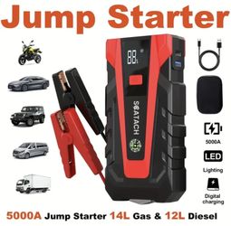 Car Jump Starter Portable 