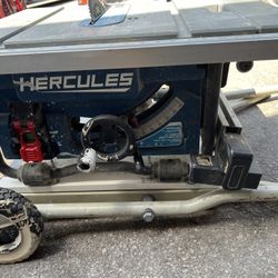 Hercules 10 inch portable table saw