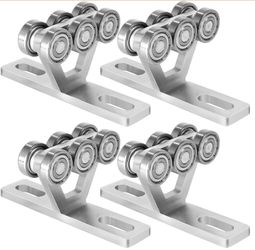 6 Wheel Trolley Assembly Electric Hoist Easy Installation Roller Trolley Silent For Use With 1-5/8" Wide And All 1-5/8" Or Taller Strut Channel (Desig
