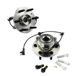 2PC Front Wheel Hub & Bearing Cadillac Chevrolet GMC 4WD AWD 515096 w/ ABS