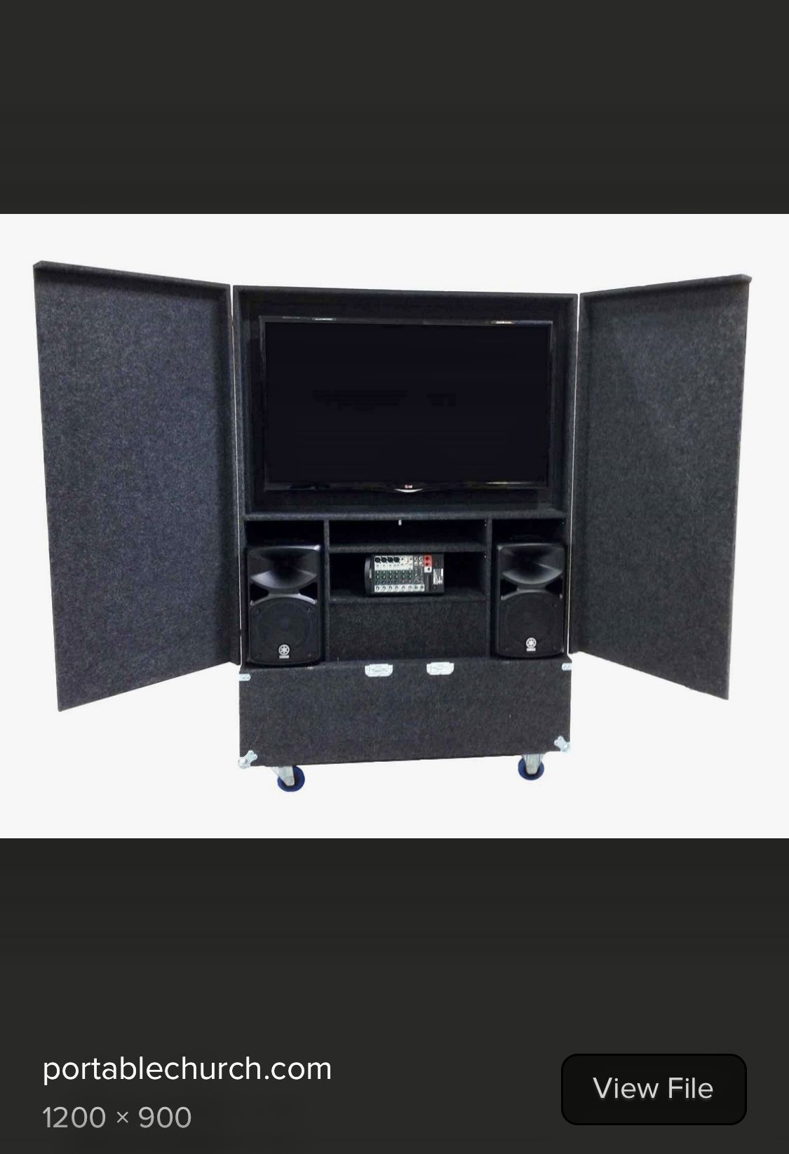 Portable Church Industries Storage Cases
