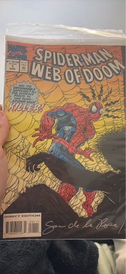 Spider-Man: Web of Doom #1 Signed Comic