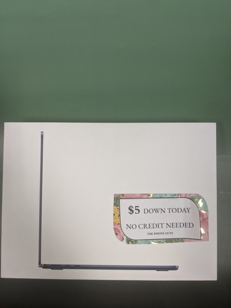 Apple MacBook Air 13 Inch Brand New M4 Chip 16gb RAM 256gb Ssd - 5 Dollars Down No Credit Needed!
