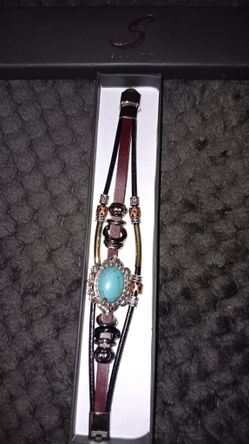 Must Pick Up New Stainless steel Bracelet Great Condition In Box