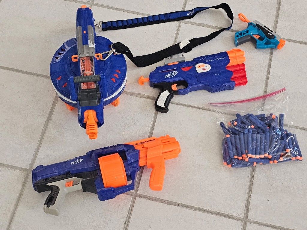 NERF TOY BLUE SERIES 