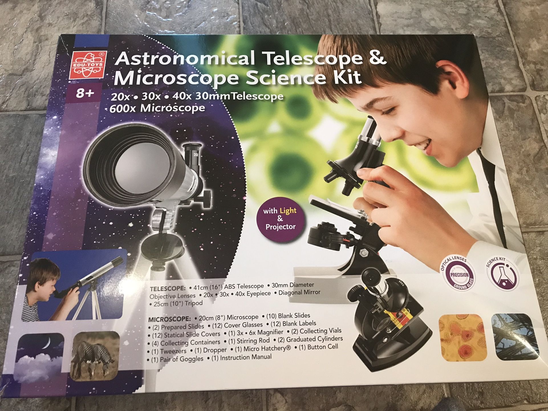 Telescope & Microscope Science kit