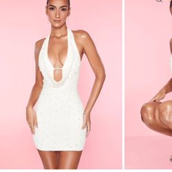 Size 2 Oh Polly White Dress