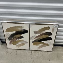 home Abstract Framed Wall Art 20x31