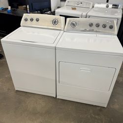 Used Whirlpool Washer And Gas Dryer With Warranty