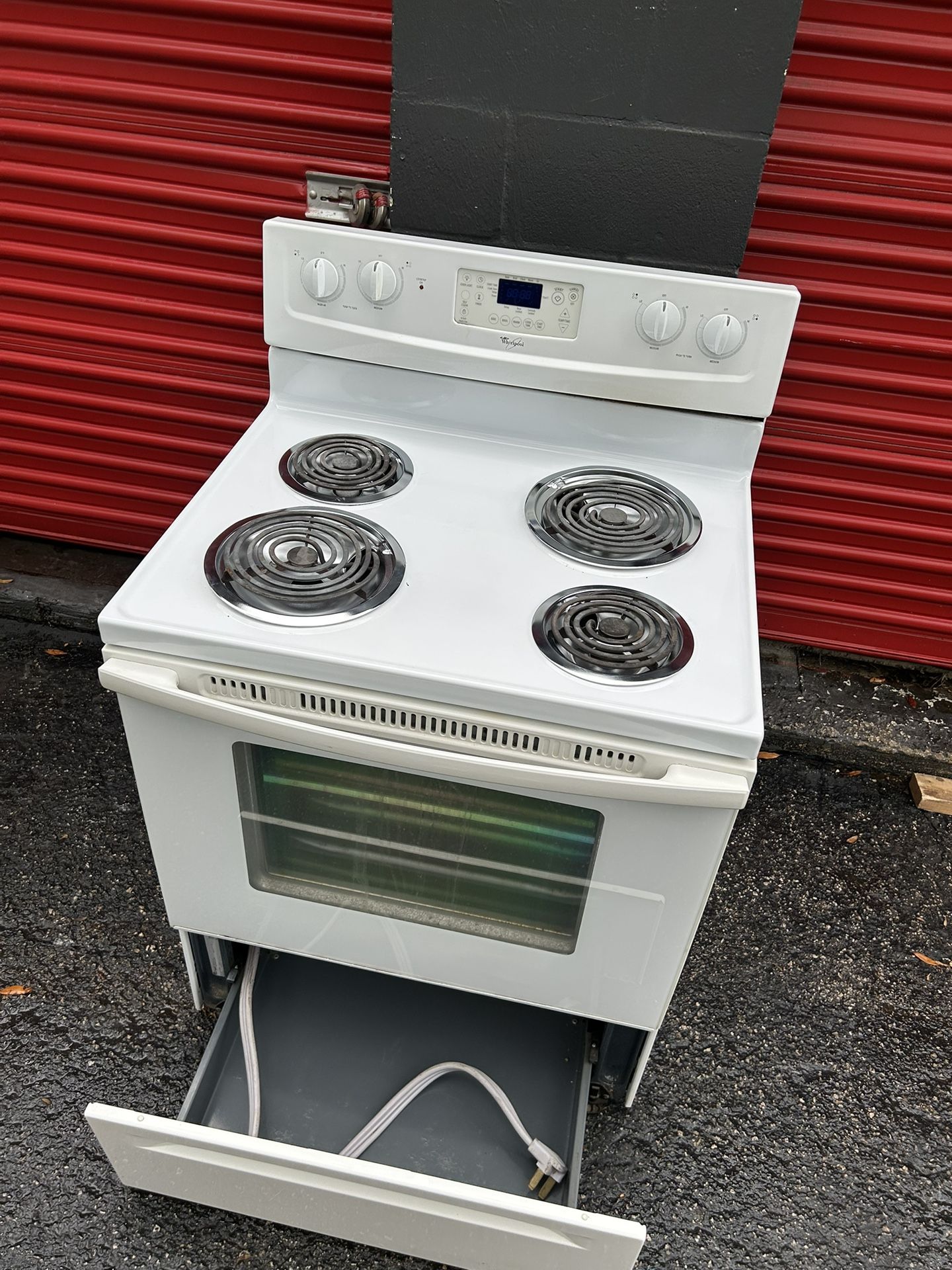 Whirlpool Electric Stove 