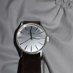 Nixon Leather Watch 