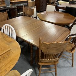 Drop-leaf Table And Chairs Set (in Store)