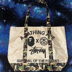 BAPE x Stussy 2011 Tote Bag