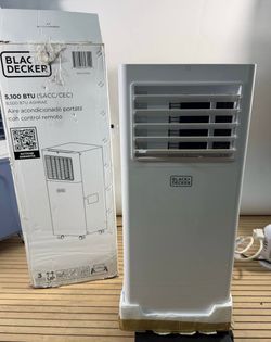 8500 BTU BLACK+DECKER Air Conditioner READ, 350 Sq Ft, White