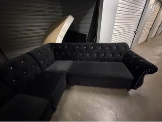 Black couch