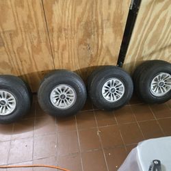 Club Car Tires In Perfect Condition 