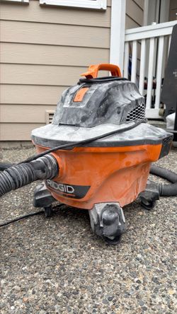 Rigid shop vacuum 3.5 HP