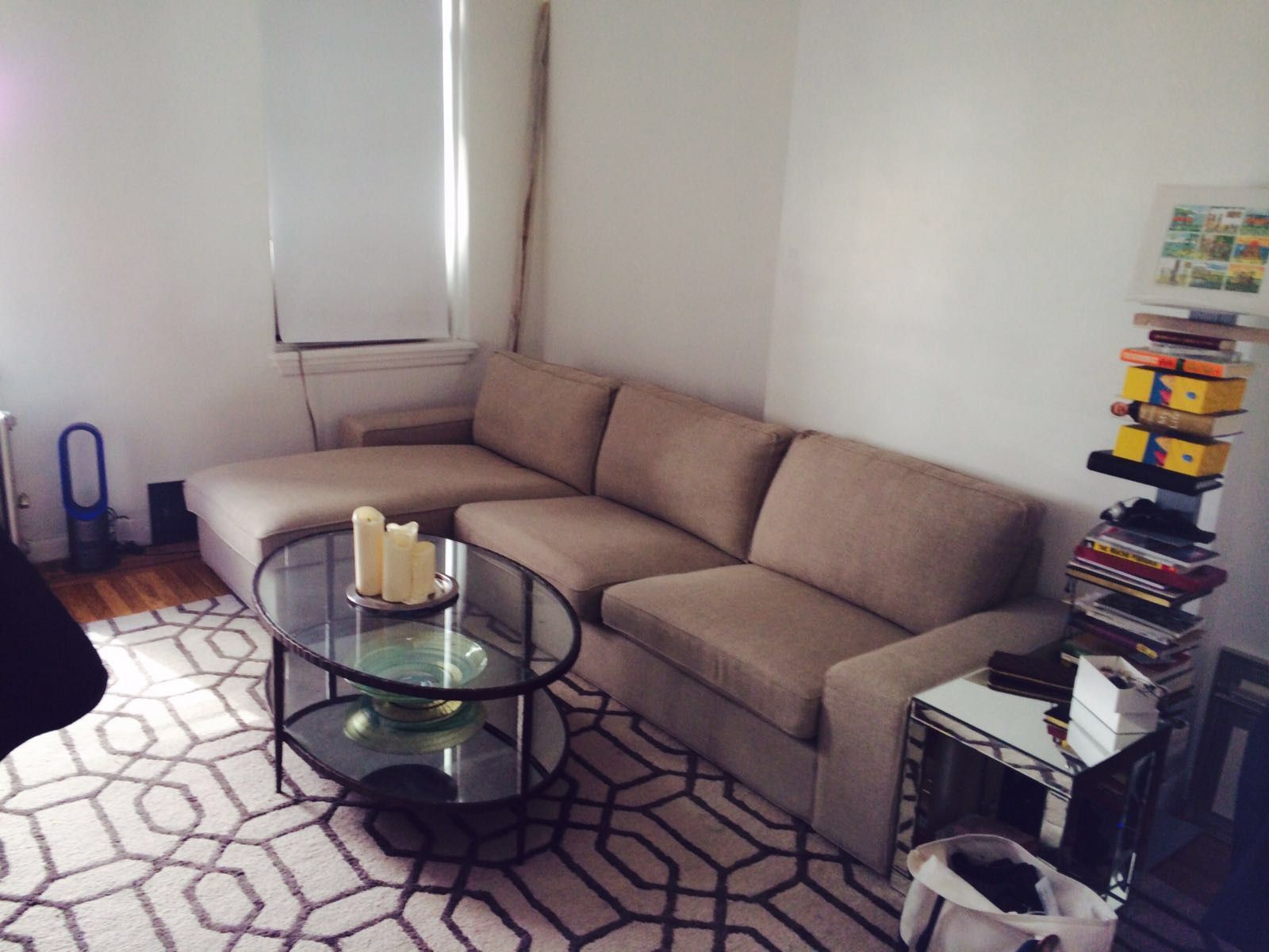 Grey/Beige KIVIK Sectional Sofa $400