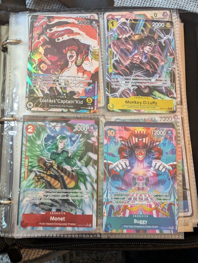 One Piece Alt Art And Treasure Rare Cards