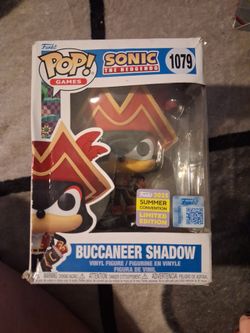 Pop! Sonic as Buccaneer Shadow #1079