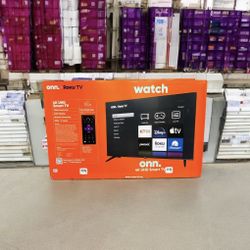 HD185 65” Onn smart 4k Roku led Uhd tv