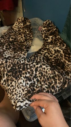 Cheetah pants medium