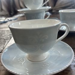 Cup and Saucer Sets Lenox Swedish Lodge