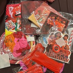 Red Party Goods 