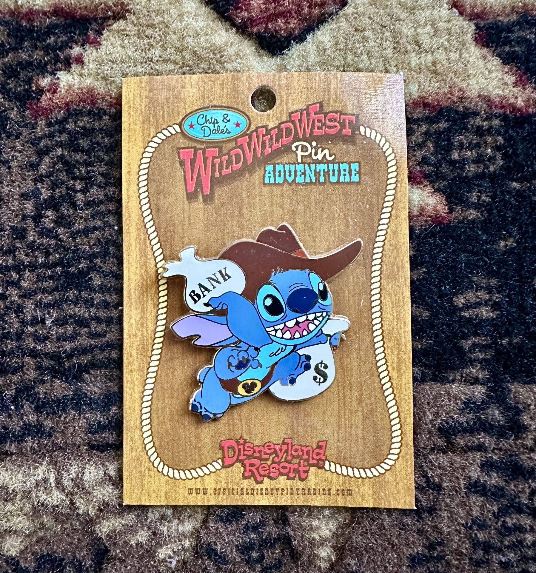 Disney Stitch Wild West Adventure Pin