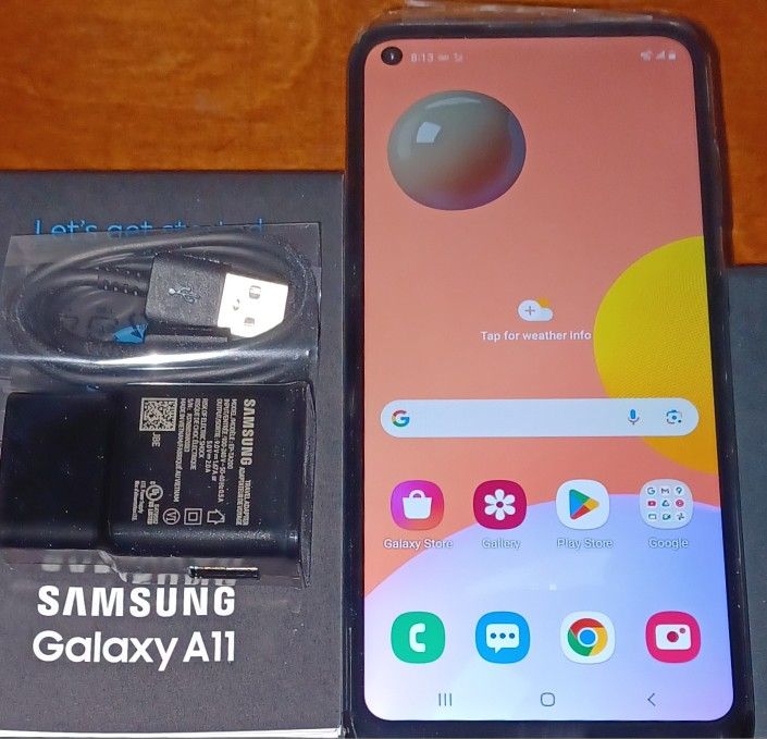 SAMSUNG GALAXY A11 4GLTE 32GB ANDROID NEW IN BOX UNLOCKED FOR T-MOBILE METRO AT&T CRICKET TELCEL MEXICO CLARO MOVISTAR TIGO A20 A12 A03s A10e A01 J7