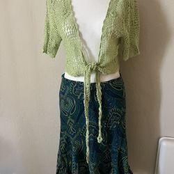Liz Claiborne paisley skirt