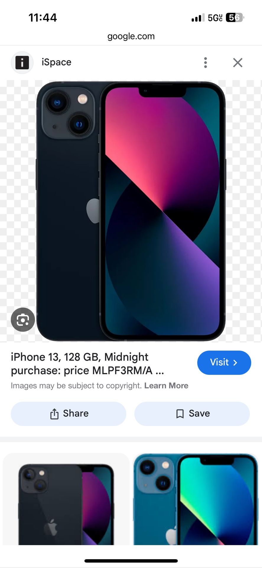 iPhone 13 128 GB Unlocked