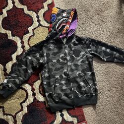 Bape Double Shark Hoodie