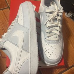light Blue And White Nikes 