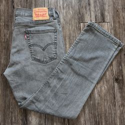 Levi's 511 grey slim fit jeans 